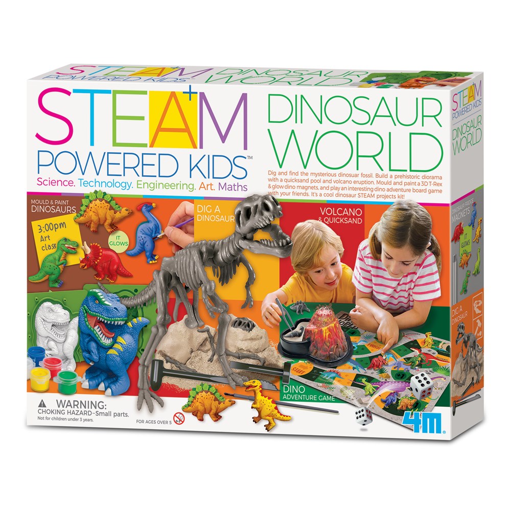 4M - STEAM - Dinosaur World