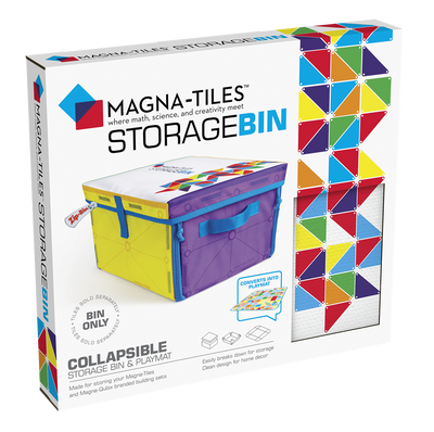 MAGNA-TILES - Storage Bin & Interactive Play Mat
