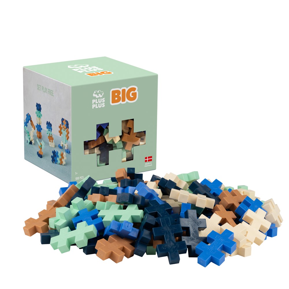 Plus-Plus - BIG Breeze - 100 pcs Box - Johnco
