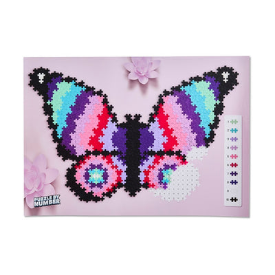 Plus-Plus - Puzzle by Number - Butterfly 800pcs