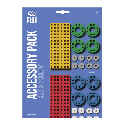 Plus-Plus - Accessory Pack - Red & Yellow