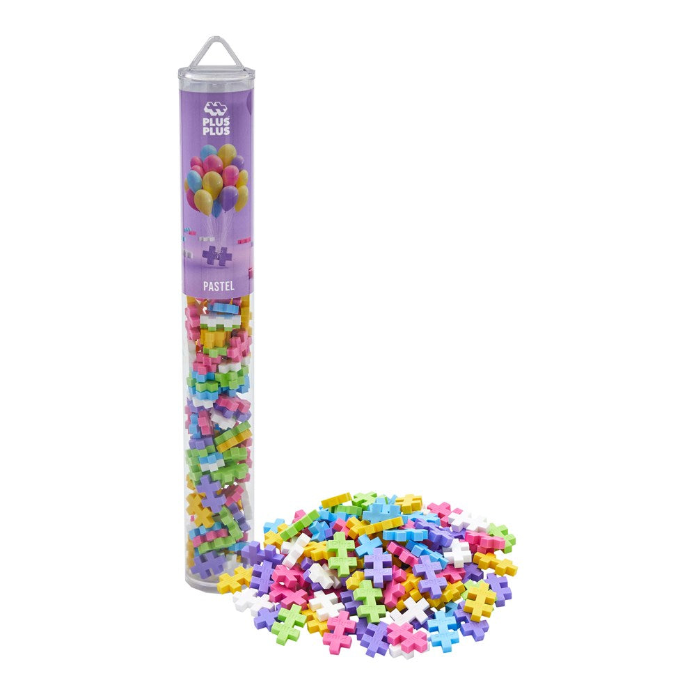 Plus-Plus - Pastel Mix - 100 pcs Tube