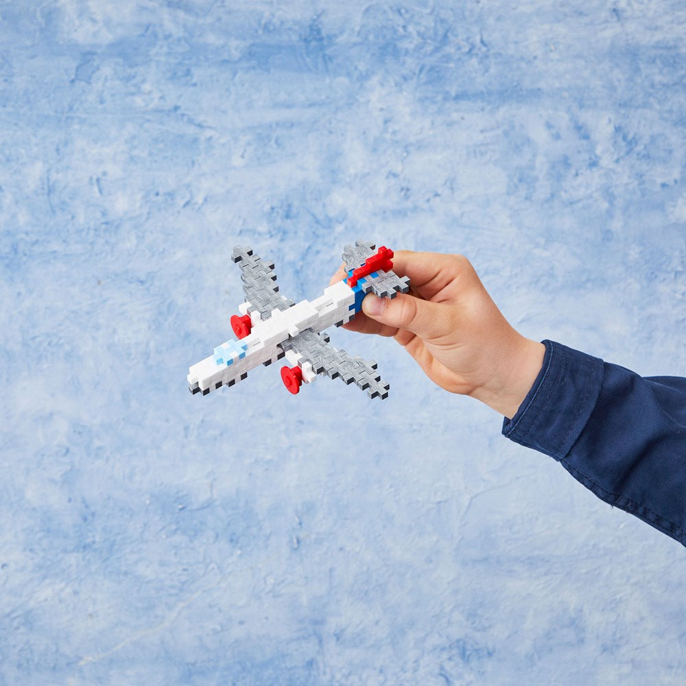 Plus-Plus - Airplane - 100 pcs Tube - Johnco
