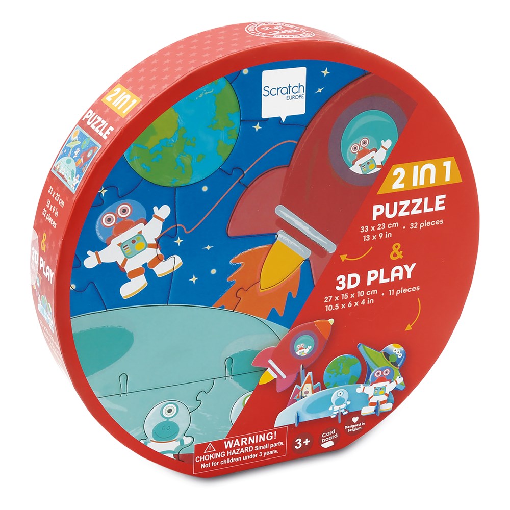 Scratch Europe - Play Puzzle - 3D Space